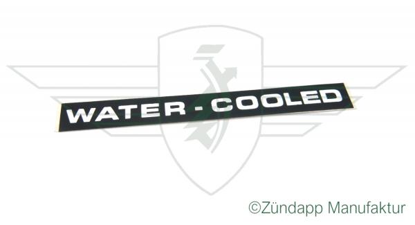 Decal "water-cooled"